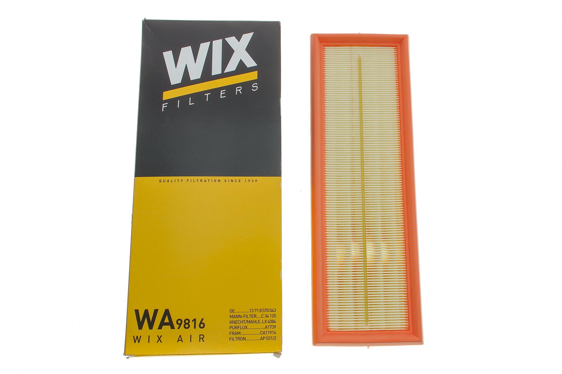 WA9816 WIX FILTERS